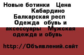 Новые ботинки › Цена ­ 4 000 - Кабардино-Балкарская респ. Одежда, обувь и аксессуары » Мужская одежда и обувь   